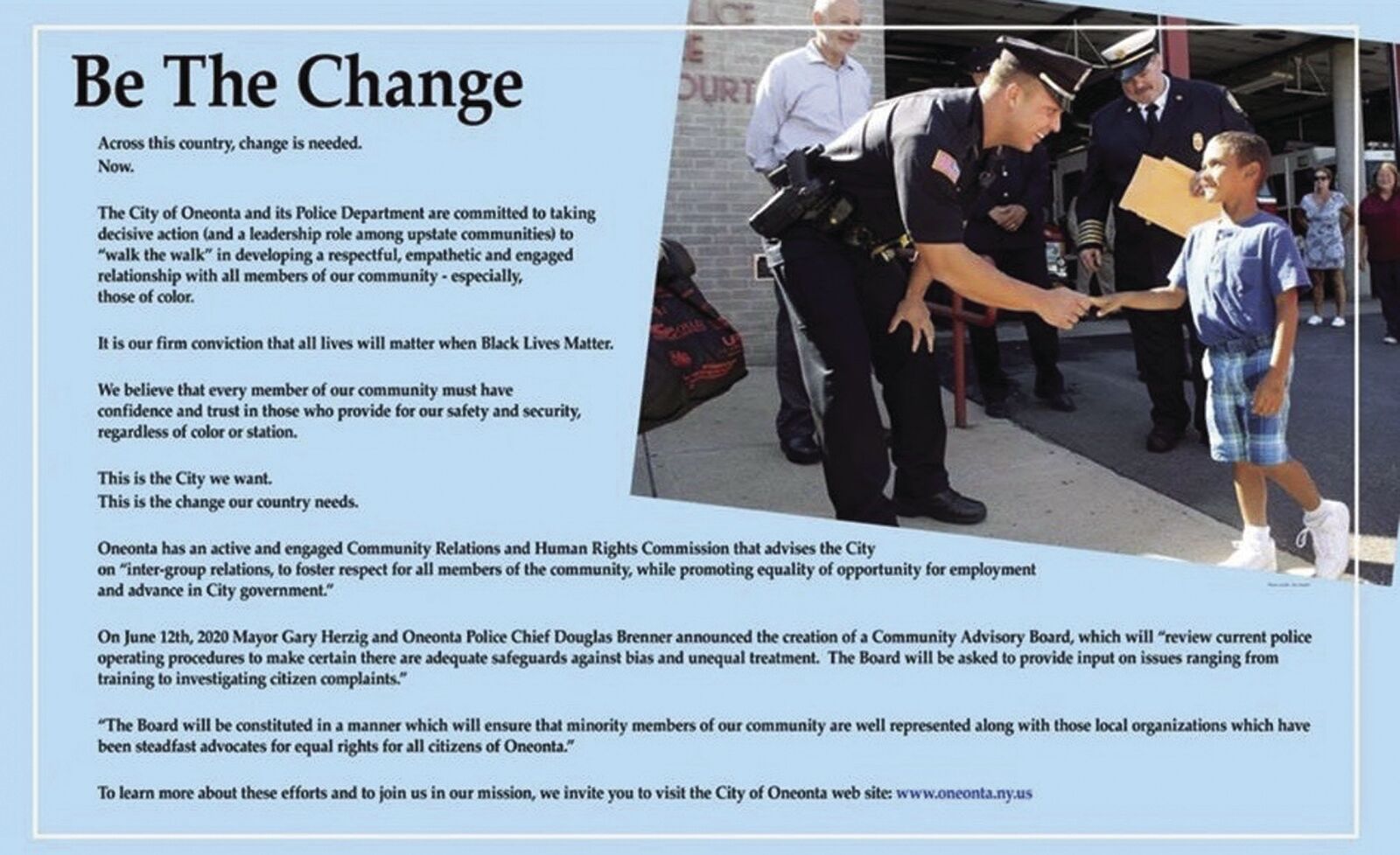 Living memorial to Black lives installed in downtown Oneonta